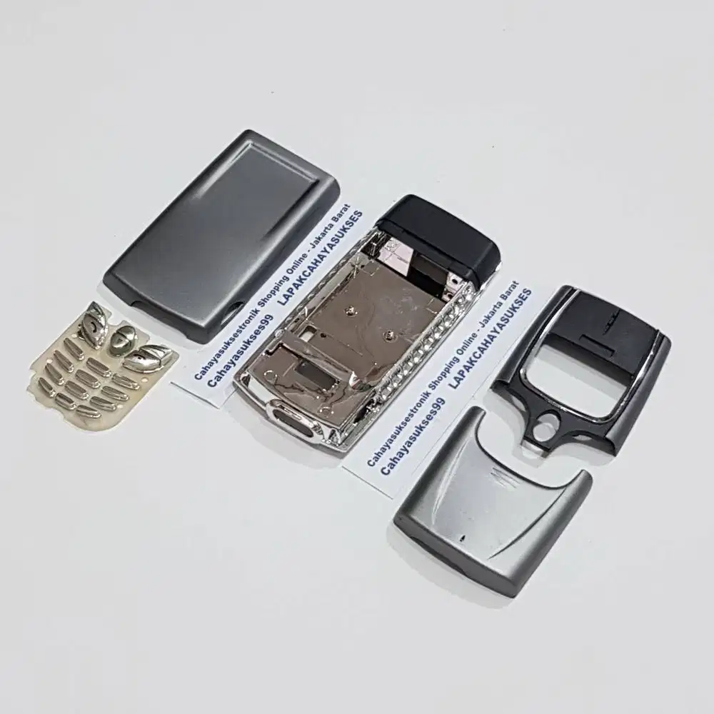 Casing Nokia 8850 Silver Housing Handphone Case Cover Aksesoris Hape