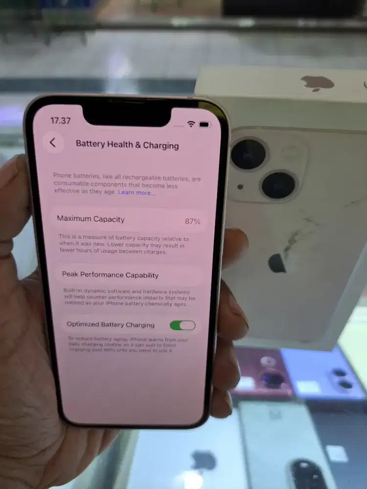 Iphone 13 mini 128gb resmi ibox