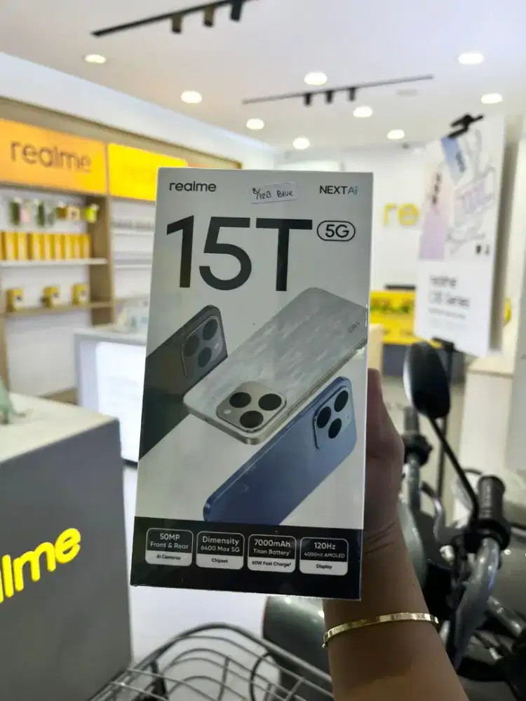 REALME 15T READY SUDAH 5G BATRAI BESAR IP69 TAHAN AIR