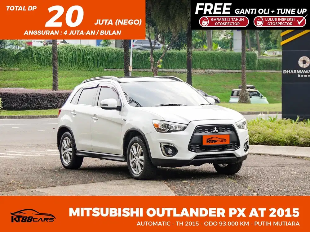 DP 25jt Nego Bergaransi MITSUBISHI OUTLANDER PX 2015