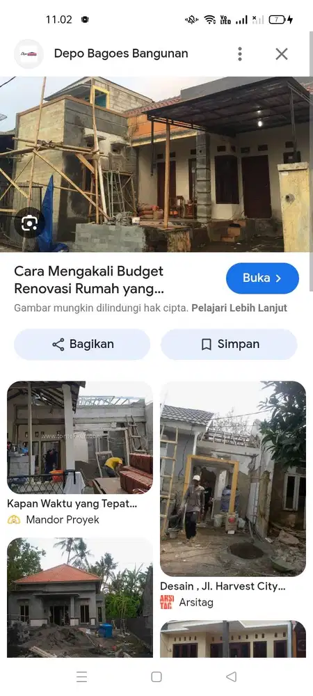 Saya siap mengerjakan rumah BPK/ibu yg mau direnovasi segera hubungi