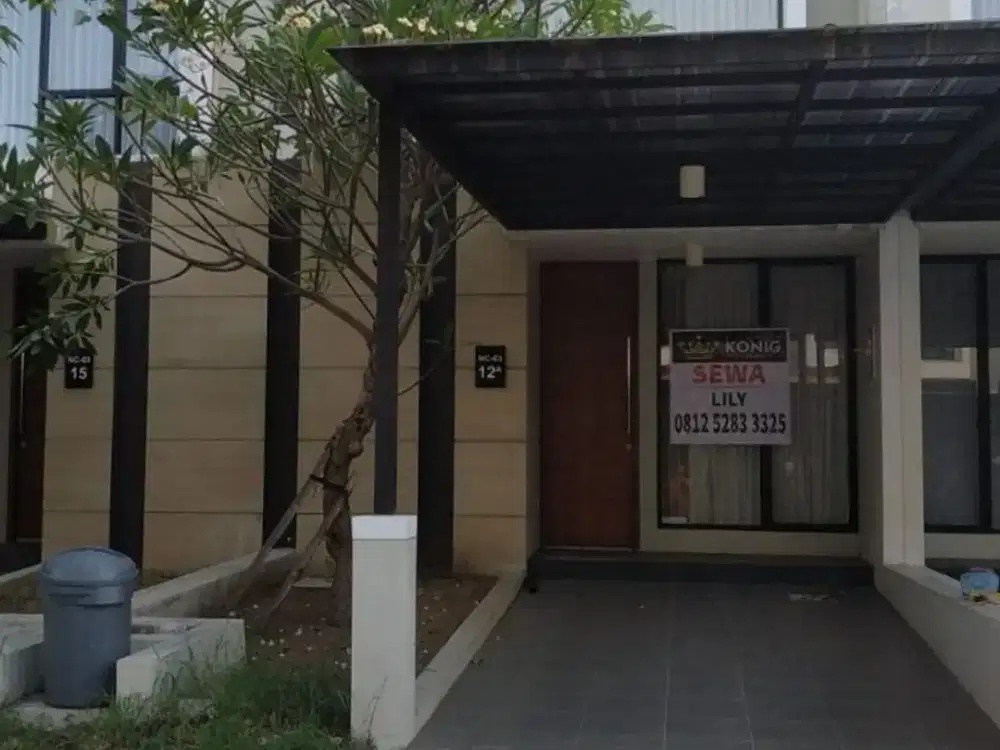 For Rent Rumah 2 lantai Citraland Northwest Park.