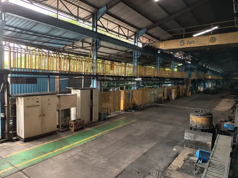 Pabrik Ex Peleburan Baja Dekat Mall dan Pintu Tol Bekasi Barat