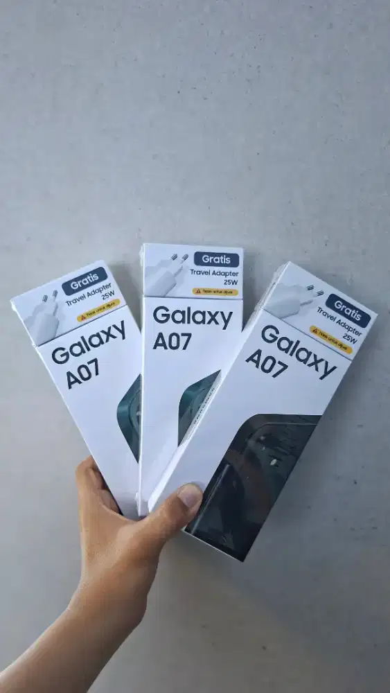 Samsung A07 8/256 GB Rp 2.299.000 GRATIS ARAPTOR