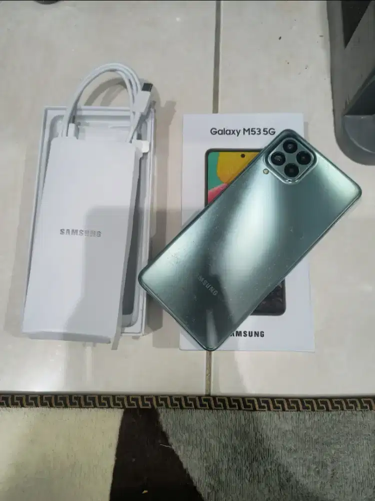 Samsung galaxy M53 5g 8/256 Fullset no minuss