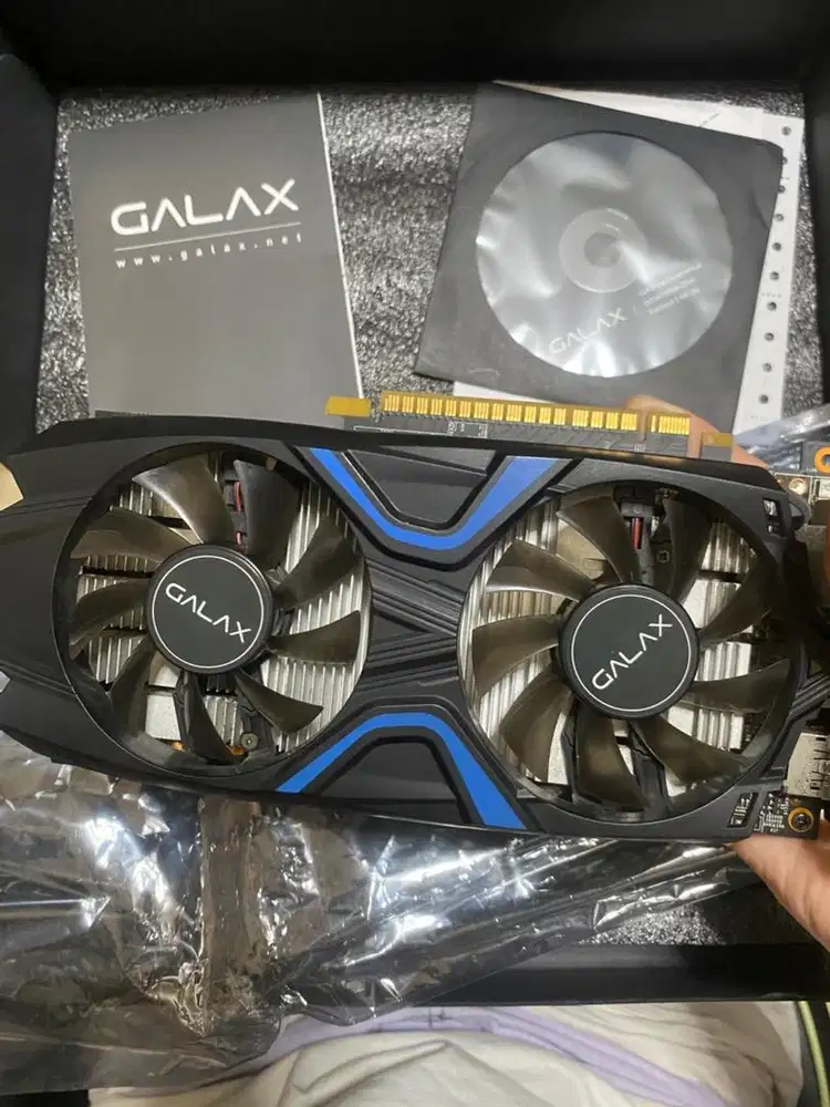 Vga Gtx Galax 1050Ti 4GB GDDR5 6 Pin 2nd