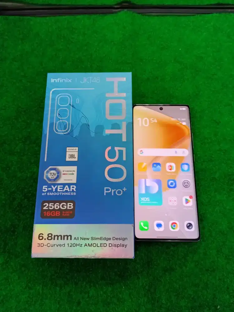 infinix hot 50 pro+ ram 8/256gb lengkap mulus