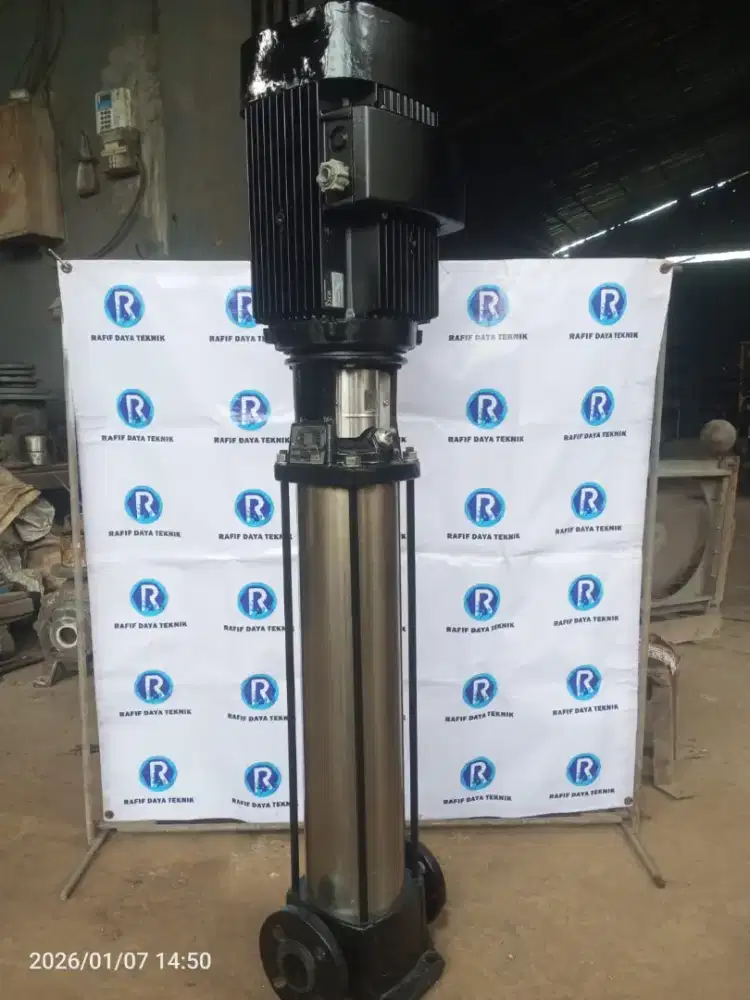 Pompa Grundfos CR 5-22 / Pompa Grundfos Vertikal CR 5 22 Listrik 3 Ph