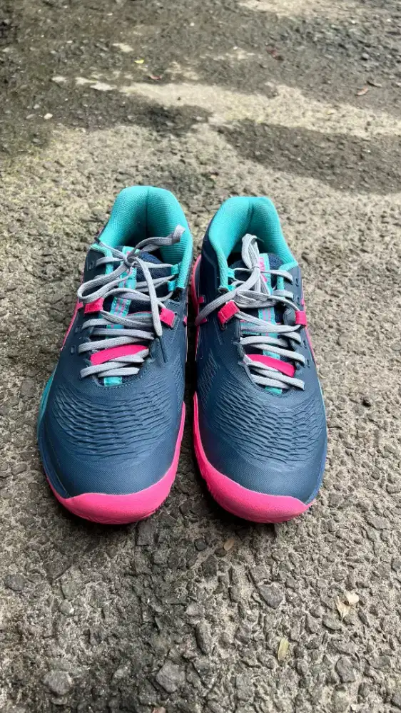 Asics Gel Resolution X Padel (Blue Hot Pink)