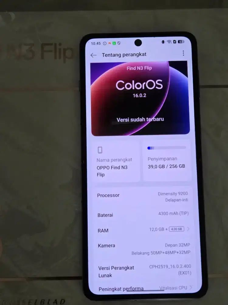 Oppo find N3 flip 12/256