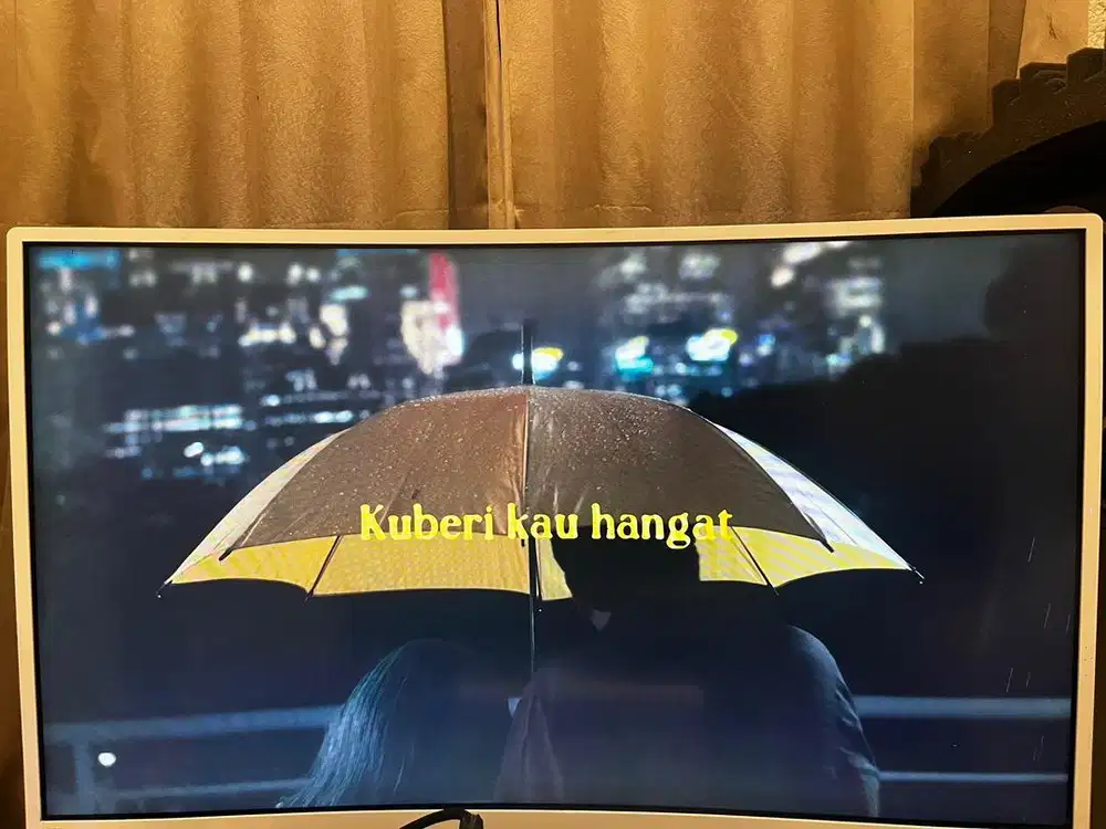 Monitor komputer philips 27 inch curve