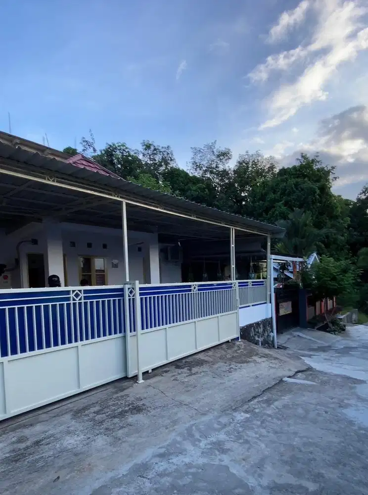 Dijual rumah 1 lantai dan perabotan