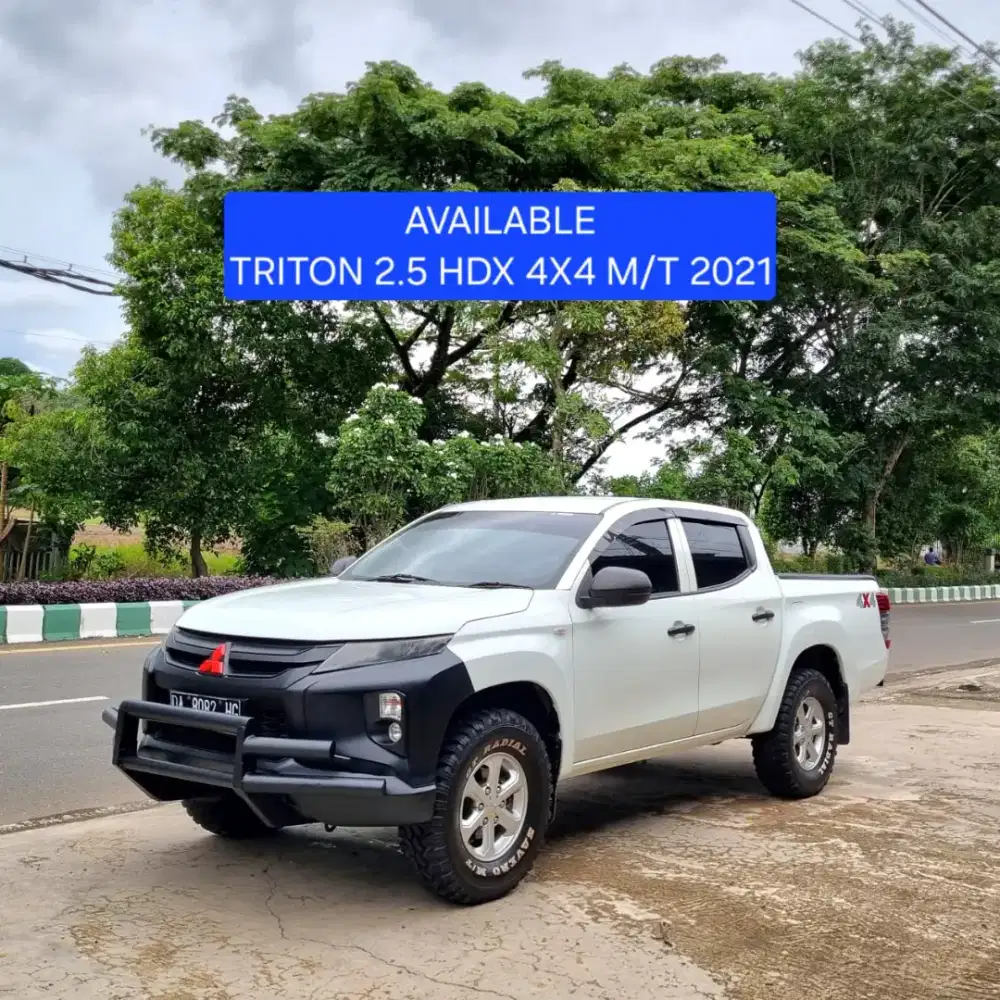 Mitsubishi Triton 2.5 HDX 4X4 M/T 2021