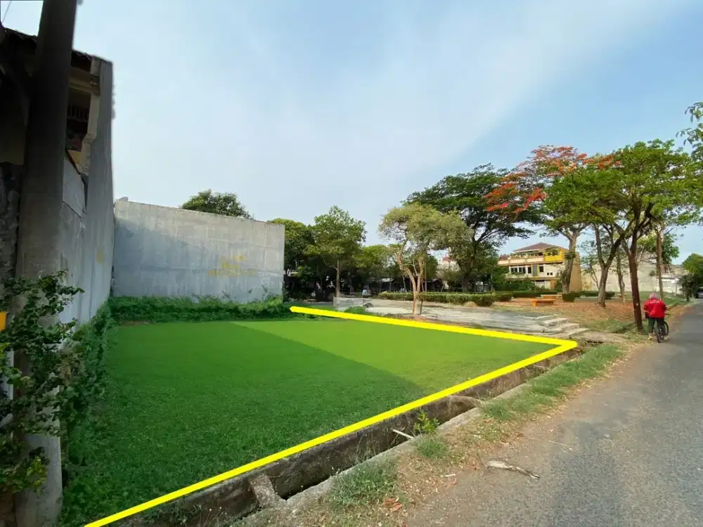 Tanah Kav. Perumahan Resinda Karawang Luas 135 Rp. 3.5 Jt / M Hoek