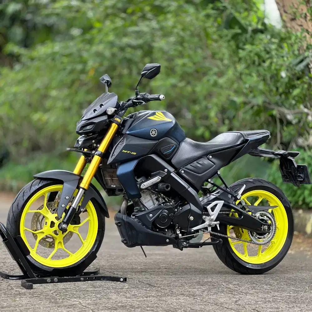 YAMAHA MT15 2019 BIRU KM 9K PAJAK PANJANG SIAP RIDING