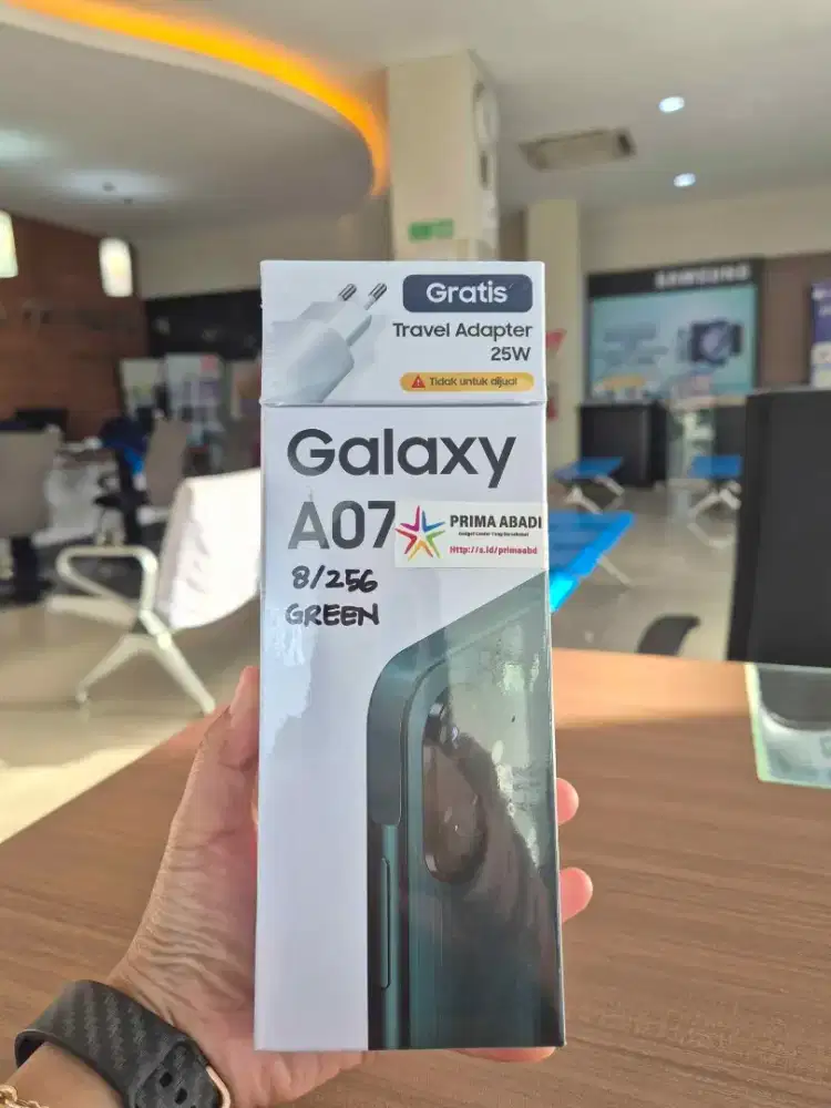 Samsung A07 Free Adapter 25W New Segel Bisa Kredit