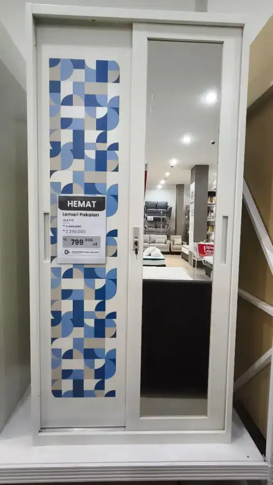 LEMARI SLIDING METAL