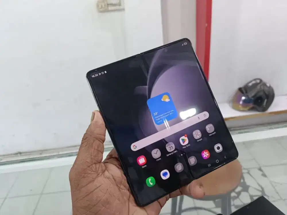 Samsung Z fold 5 12/256 black mlus lengkap