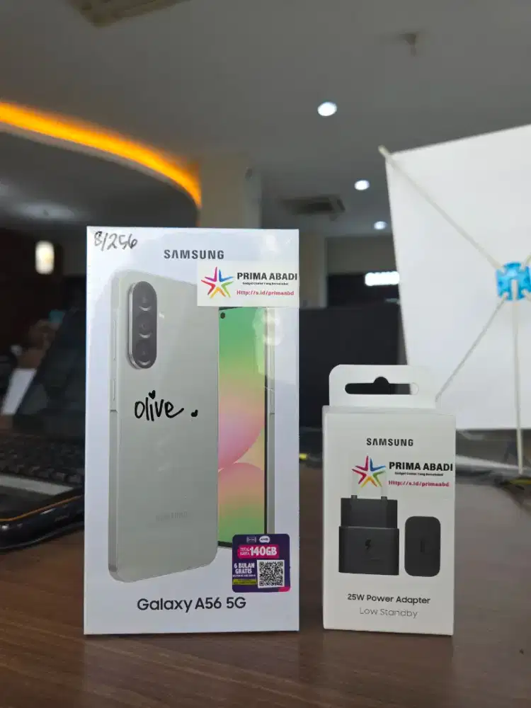 Samsung A56 5G Free Adapter 25W New Segel Bisa Kredit