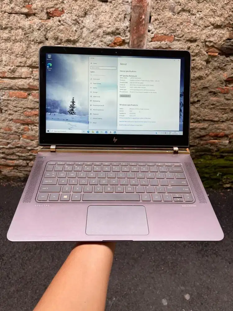 Laptop HP Spectre Notebook Slim Core i7