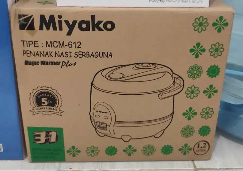 Miyako rice cooker 1.2L