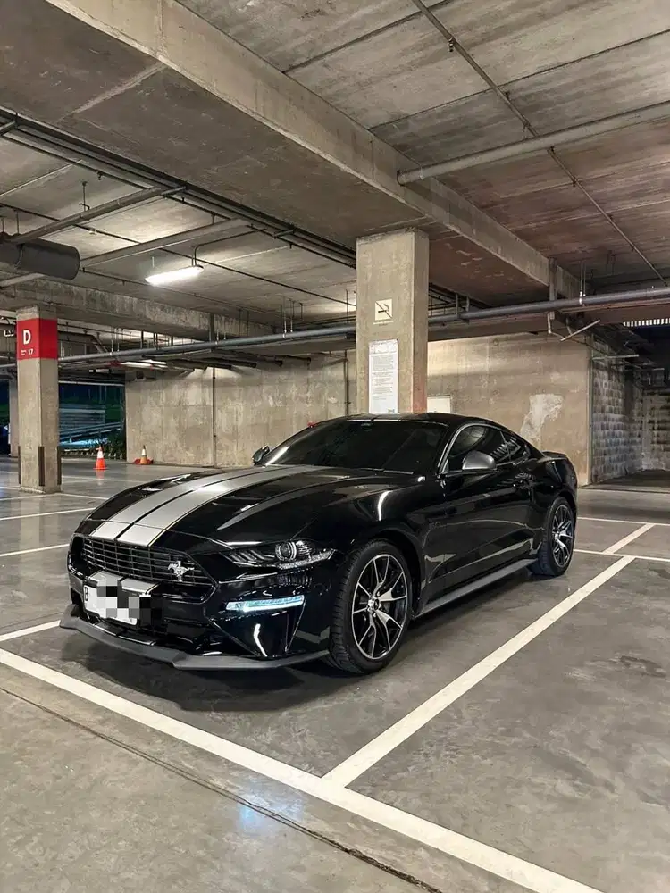 Ford Mustang 2.3L 2023 Black Hitam 2024 Ford Bekas 2022 Jual Cepat Bu