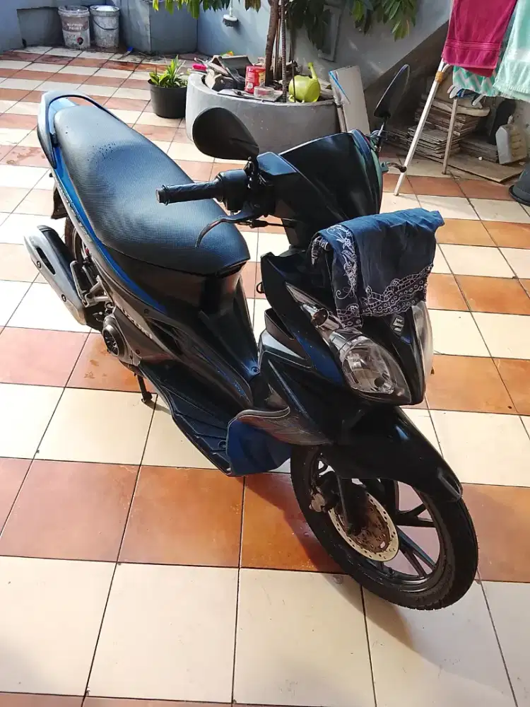 Suzuki skywave 2008 hitam biru