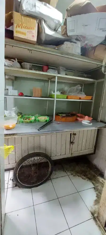 Roda besar bekas aluminium rangka besi