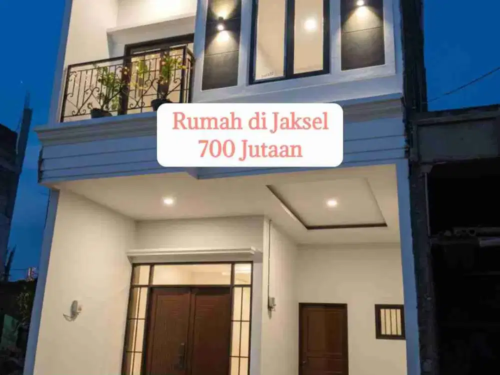 Jual Rumah Cluster 2,5 Lantai ada Rooftop Akses mobil SHM di Jagakarsa Jakarta Selatan