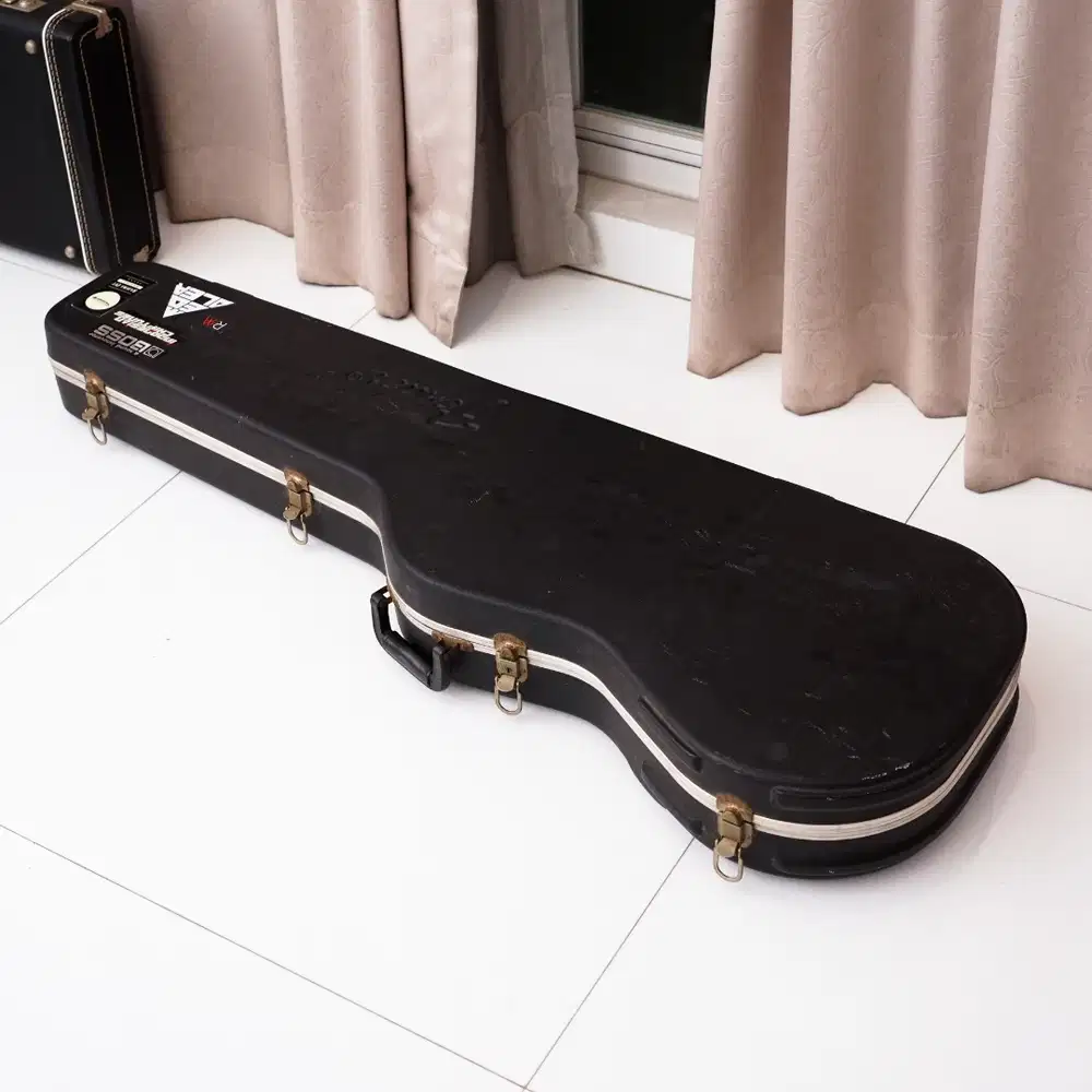 Fender Jazz Bass American Standard  5 senar Hitam mulus