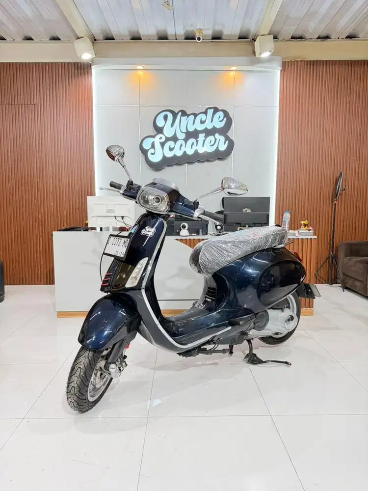 Vespa Sprint 150 3Vie Tahun 2014 Midnight Blue