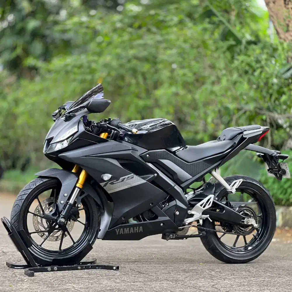YAMAHA YZF R15 V3 2021 BLACK KM RENDAH PAJAK ON RASA BARU