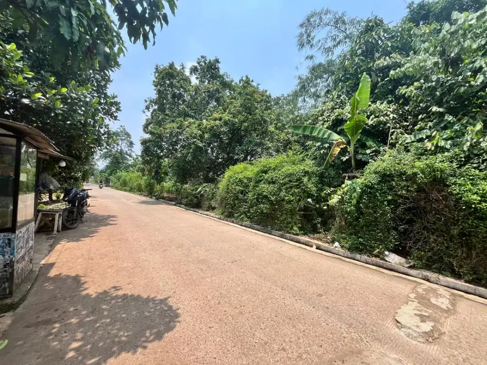 Tanah SHM Murah Tangerang,Dekat Stasiun Cisauk,Hanya 1,5JTan