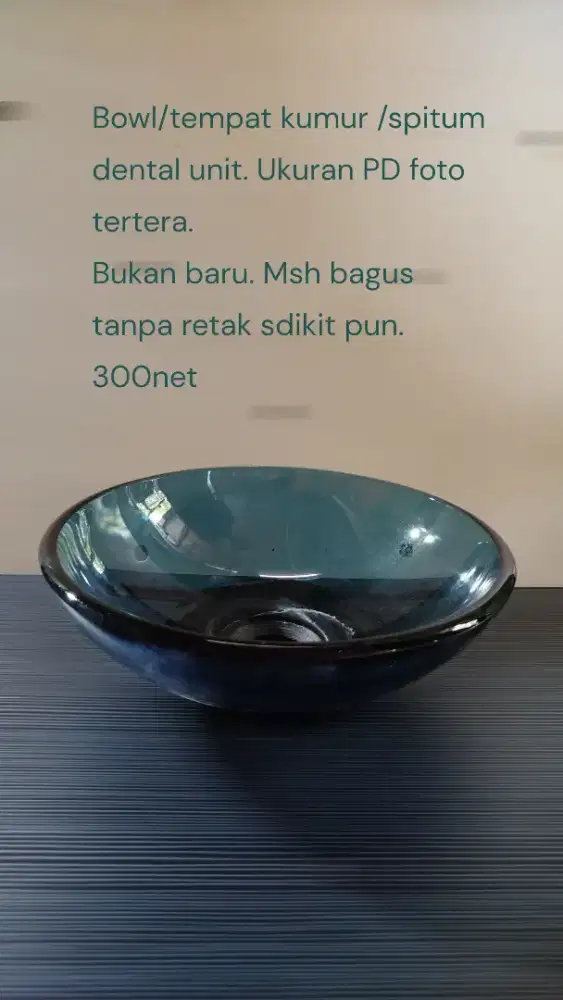 Bowl dental unit kondisi bagus