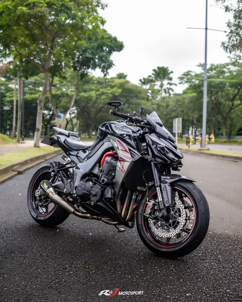 (Full Paper) Kawasaki Z1000 Z 1000 Sugomi Nik 2019 Odo 8000 an Hitam