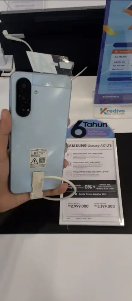 cicilan kredit Samsung A17 pakai home credit dibogor