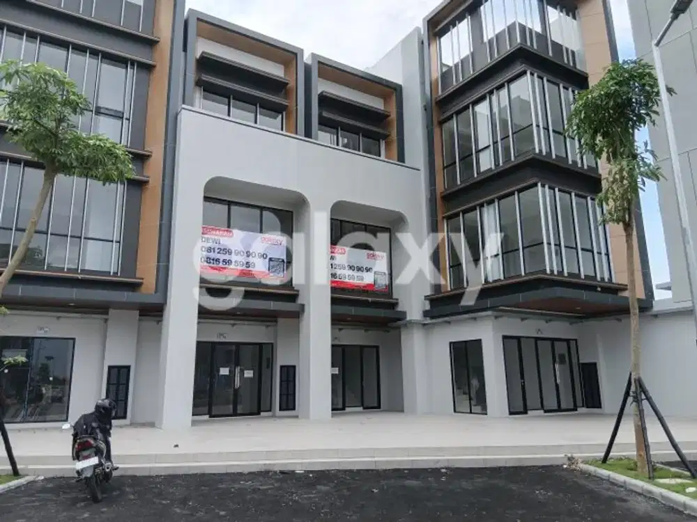 Ruko New Gress Citraland One Arcade + Attic Hadap Jalan Raya