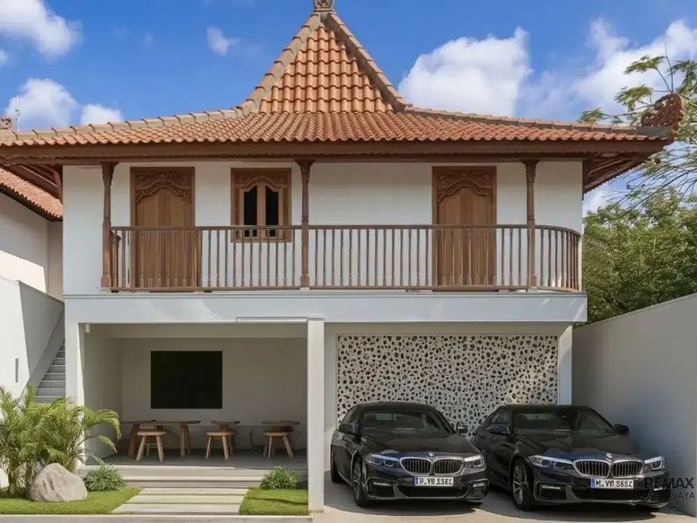 Elegant Modern Joglo Villa with GWK View For Rent, At Jimbaran Area