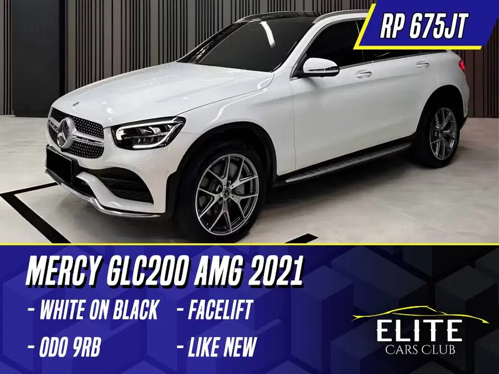 Mercedes Benz GLC200 AMG 2021 NIK 2020 Facelift White Putih Mercy GLC