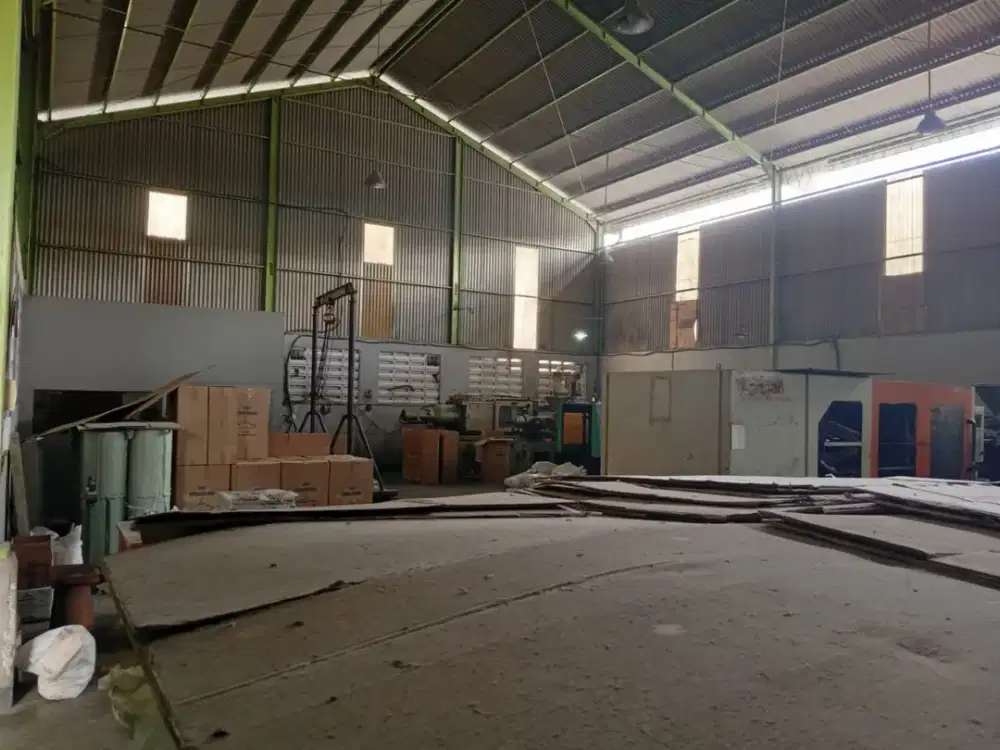 Bangunan Pabrik + Gudang Siap Pakai Harga Termurah di Sepatan Tangerang