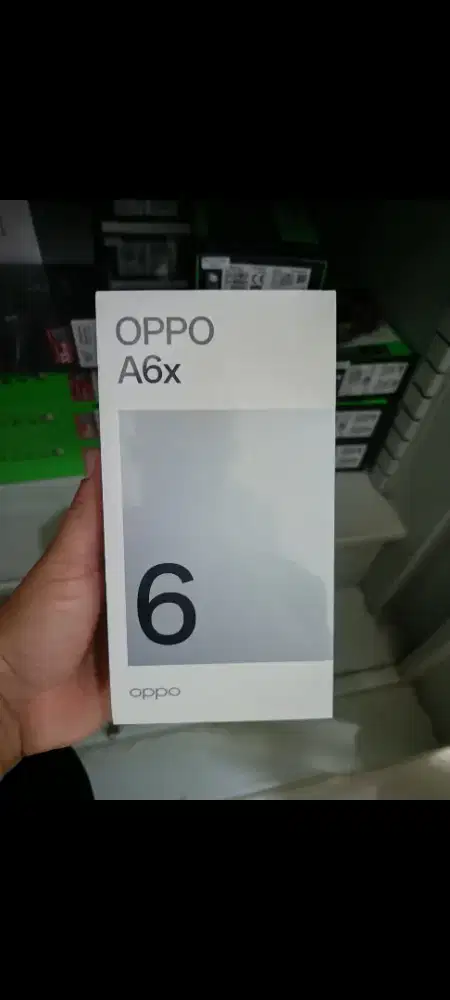 Oppo a6x 6/256 garansi resmi 1thn