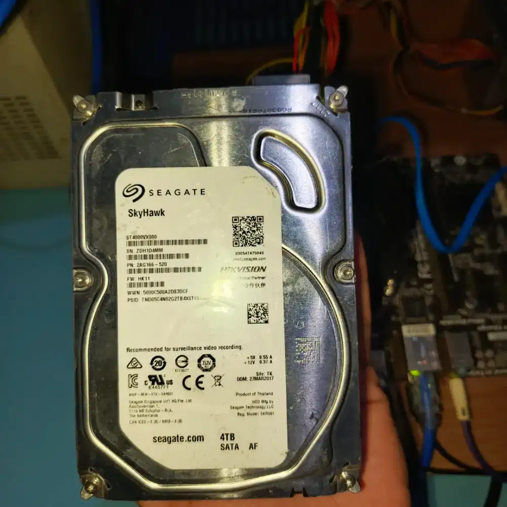 Hardisk 4TB Seagate Skyhawk Health All 100%