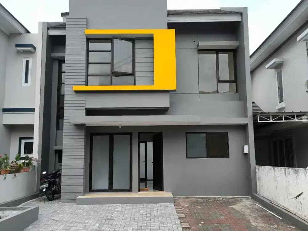 Rumah Deltamas Cikarang Cluster Fresno 2 Lt Rp. 55 Jt /Tahun