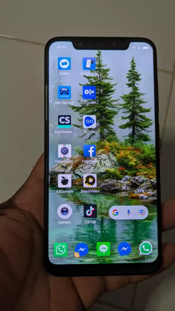 xiomi.mi 8 6/64 snapdragon 845 mantan flagship