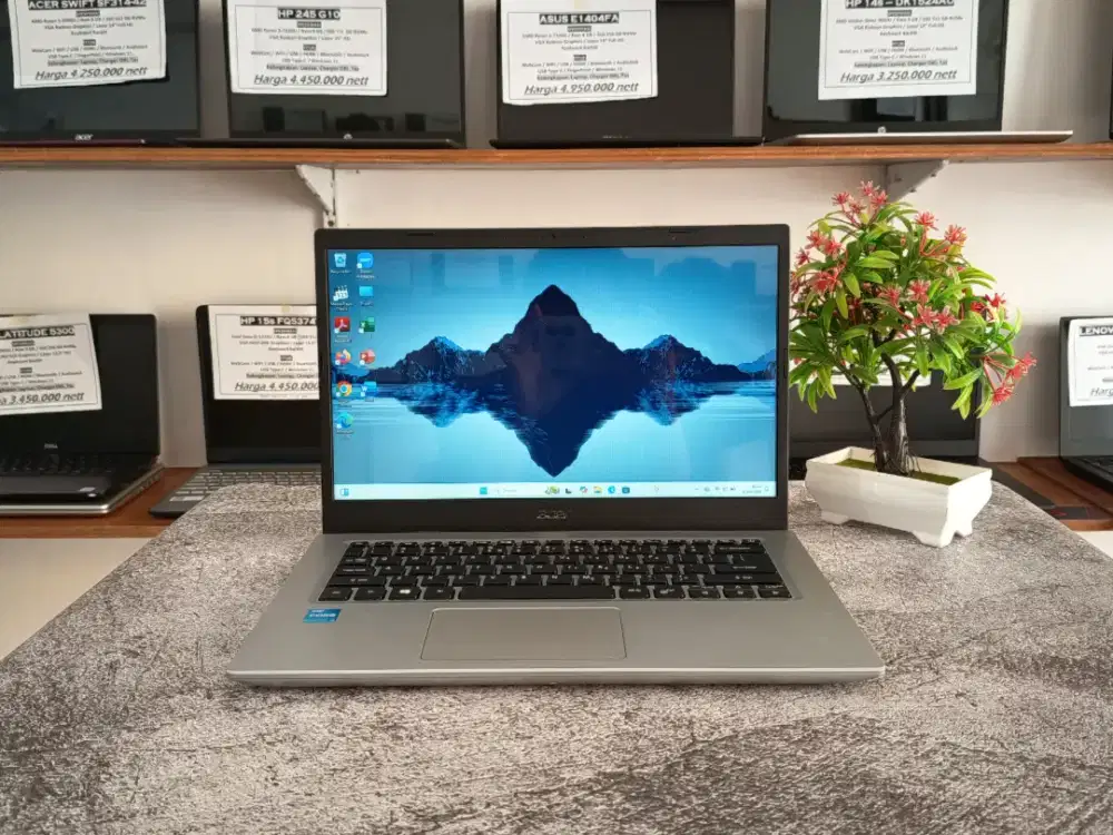 ACER A514-54 Core i3-1115G4 Ram 4GB NVMe 512GB