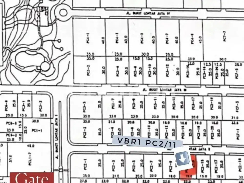 DIJUAL TANAH KAVLING PAKUWON INDAH VILLA BUKIT REGENCY SIAP PAKAI