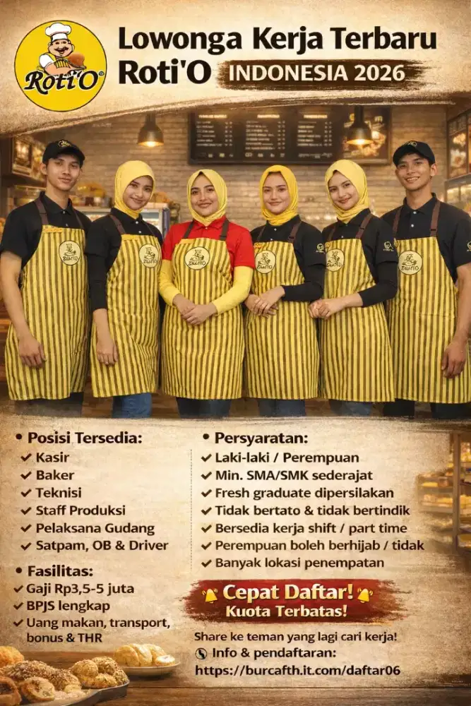 LOWONGAN KERJA TERBARU 2026