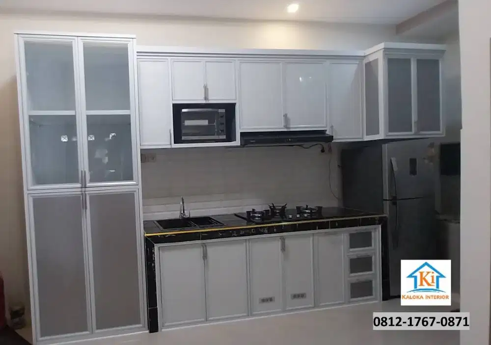 Jasa Kitchen Set Aluminium Custom Surabaya Kaloka Interior