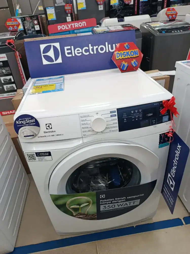 Mesin cuci Electrolux EWF8004E3WB