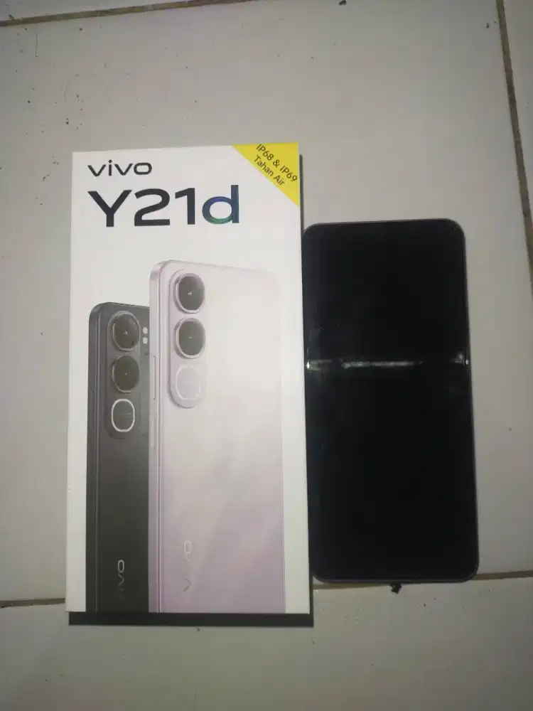 Vivo Y21D Ram 4+4/128 gb anti air IP68 & IP69